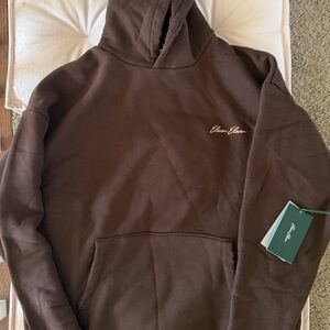 Eleven Eleven Men’s Brown Hoodie Sweatshirt